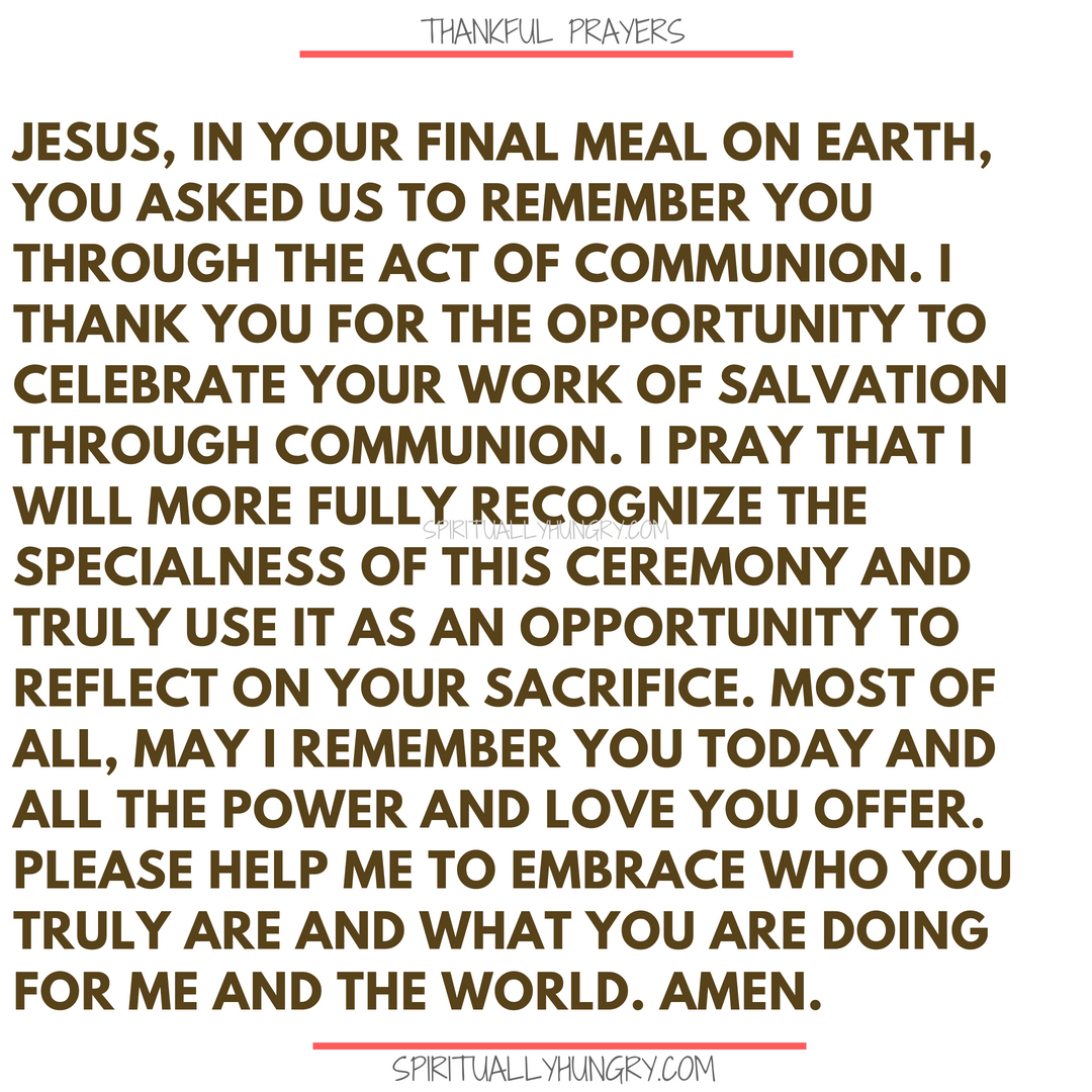 Thankful Prayers
