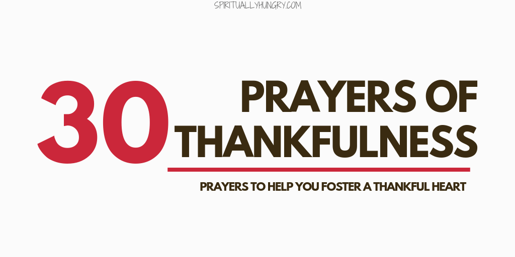 Thankful Prayers