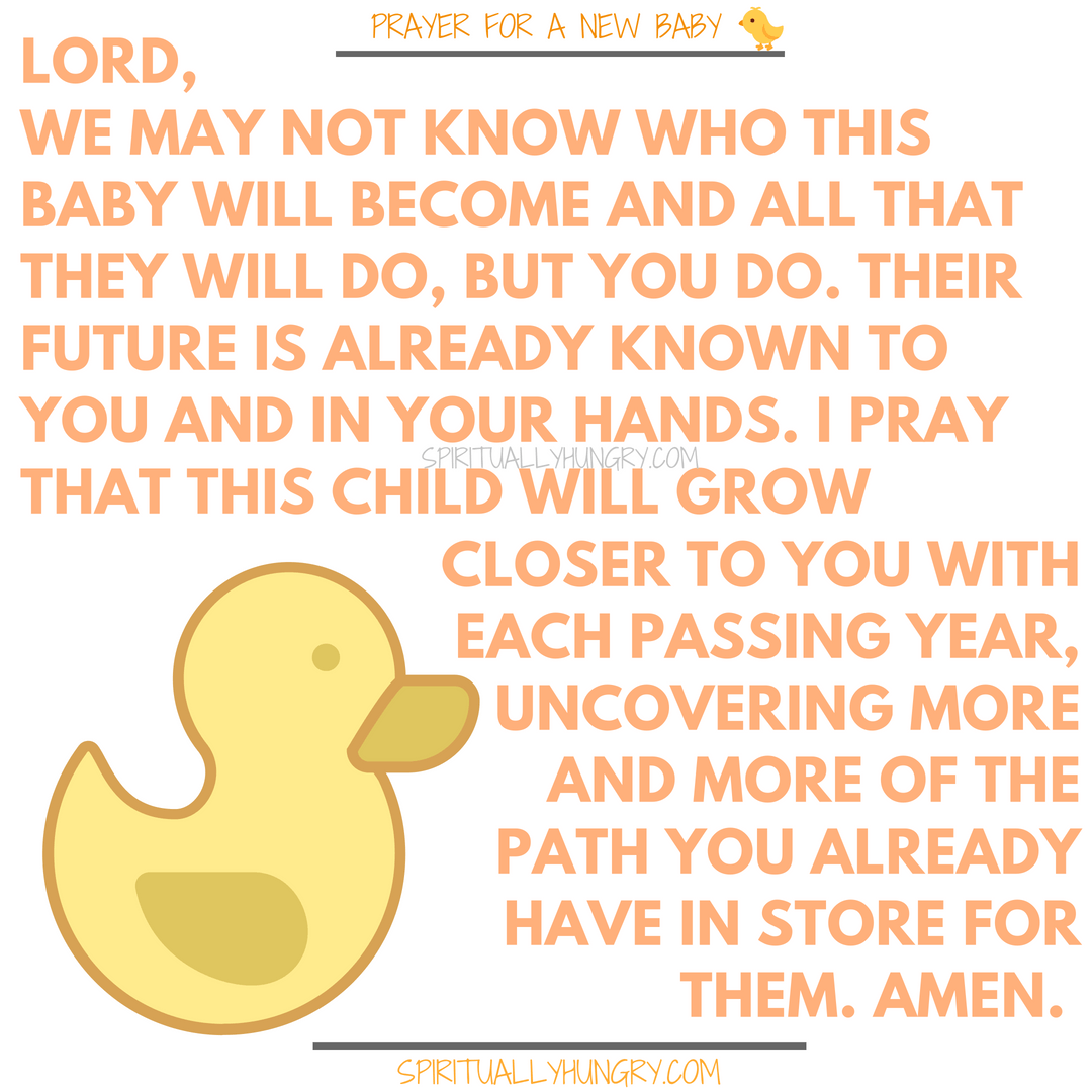 Prayers For A Newborn Baby