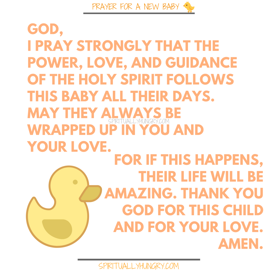 Prayers For A Newborn Baby
