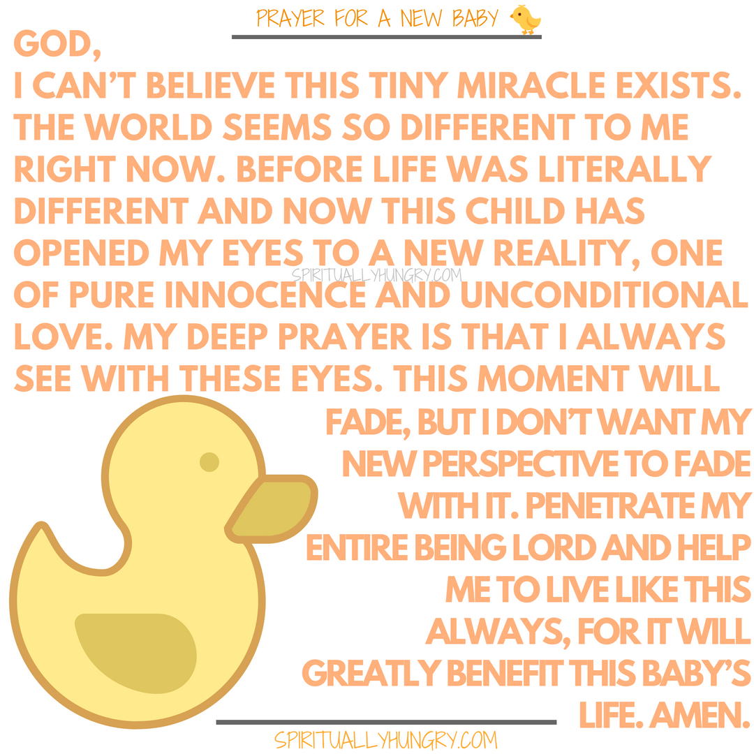 Prayers For A Newborn Baby