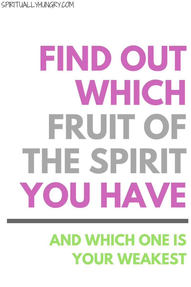 Fruit Of The Spirit Bible Study