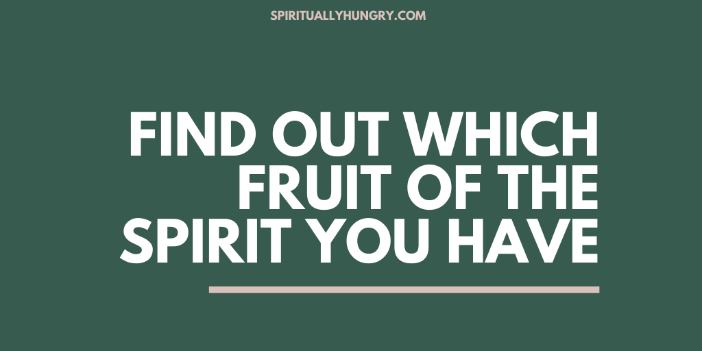 Understanding The Fruit Of The Spirit