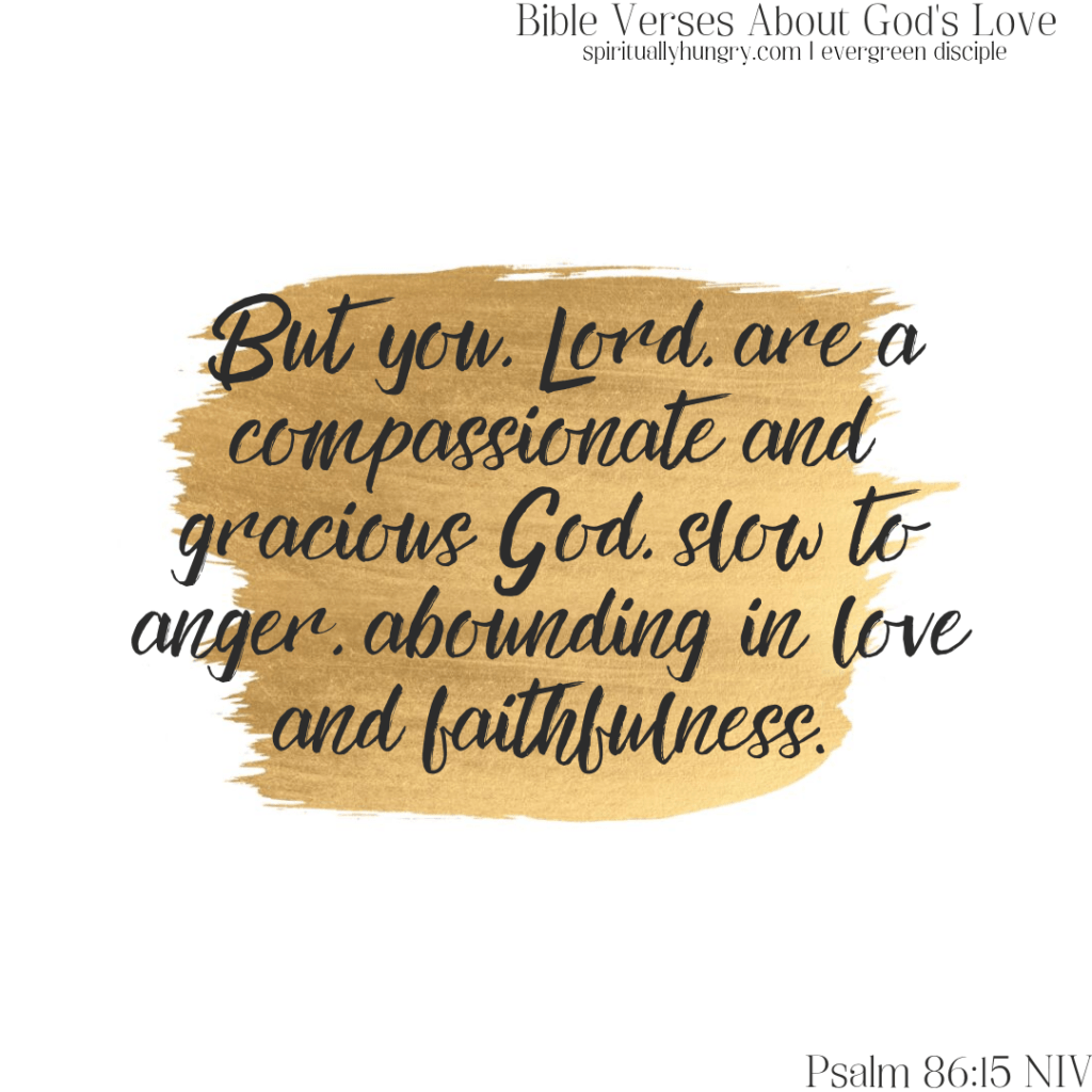 Scripture About God's Love