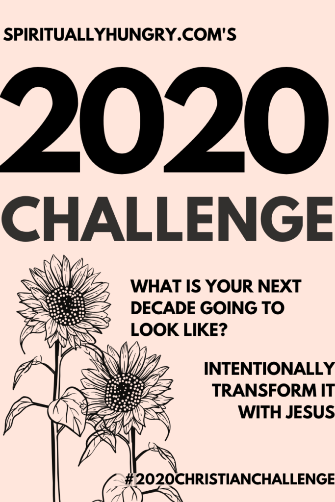 2020 Christian Challenge | Bible Study | Scripture List | Bible Verses For Women