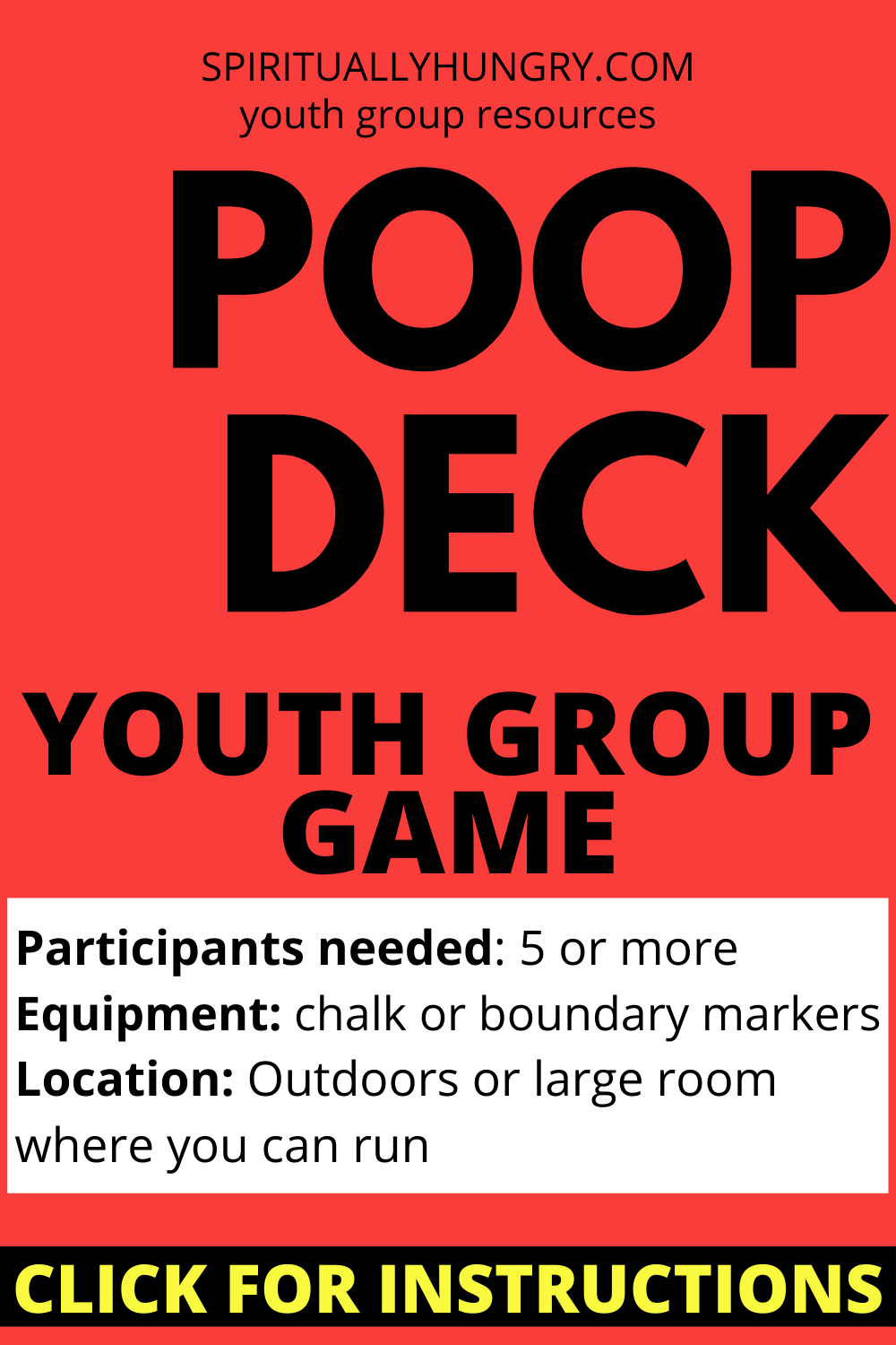 Poop Deck Game Instructions Spiritually Hungry