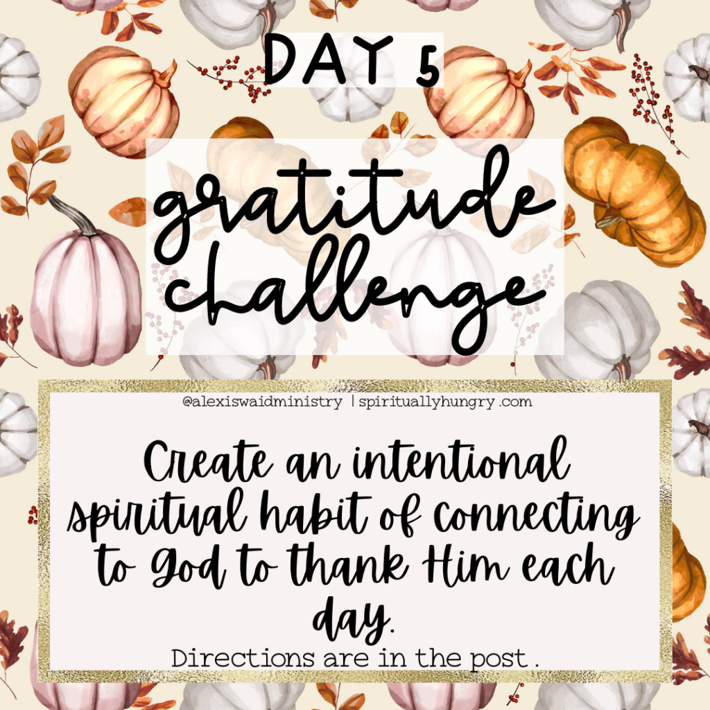 20 Day Gratitude Challenge | Christian Challenge | Thanksgiving Challenge