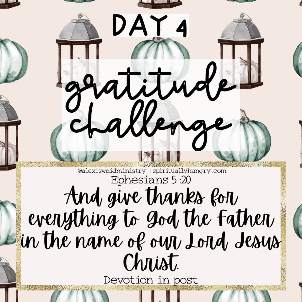 20 Day Gratitude Challenge | Christian Challenge | Thanksgiving Challenge