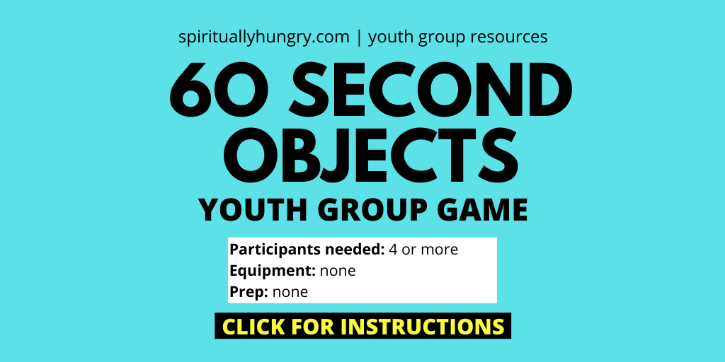 60 Second Objects