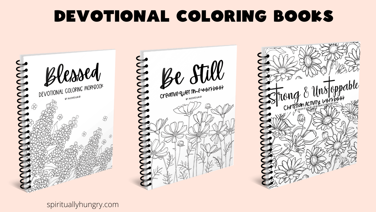 Bible Coloring Devotional Quiet Time Books For Adults
